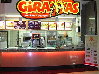 Restaurantes: Giraffas - Shopping Center Light