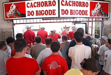 Restaurantes: Cachorro do Bigode - Galeria do Rosário