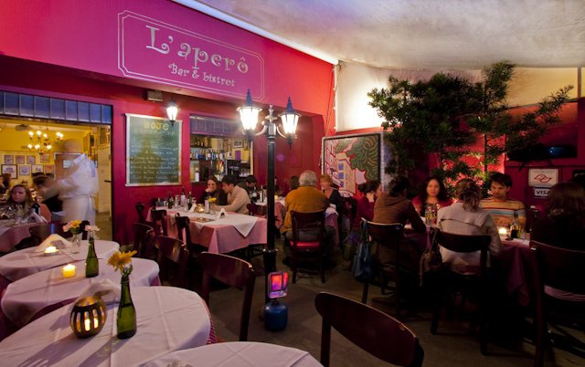 Restaurantes: L'aperô