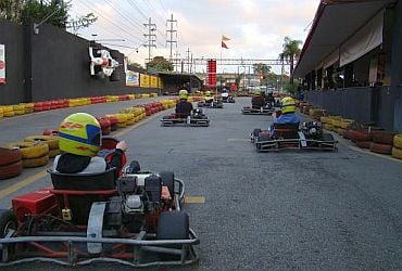 Pista de Kart em São Paulo - É no parque SP Diversões