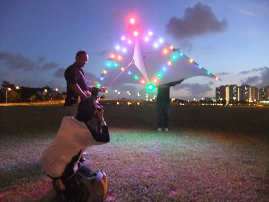 Viagens: Campeonato Noturno de Pipas - Kite in Night