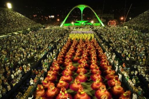 Viagens: Desfile de Carnaval 2012 no RJ