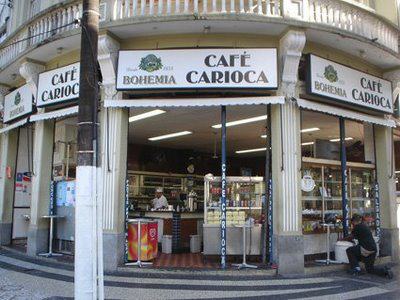 Bares (antigo): Bar e Café Carioca - Santos