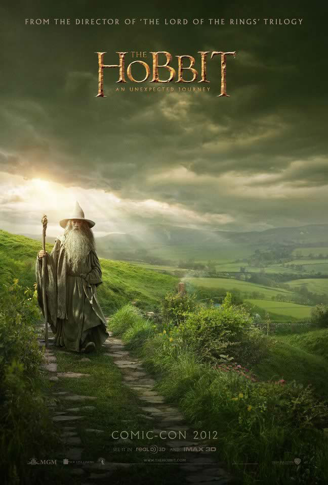 Poster de O Hobbit divulgado na Comic Con