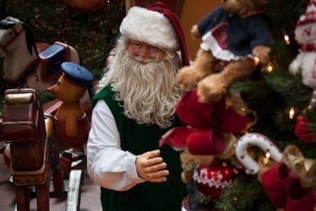 decoração de natal no shopping Iguatemi