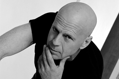 Bruce Willis careca