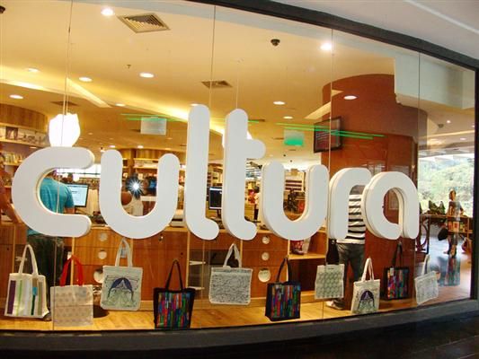 Arte: Livraria Cultura - Fashion Mall