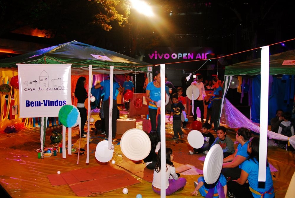 Viagens: Atividades Infantis no Vivo Open Air 2012