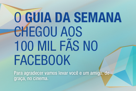 Literatura: 100 mil likes no Facebook do Guia da Semana