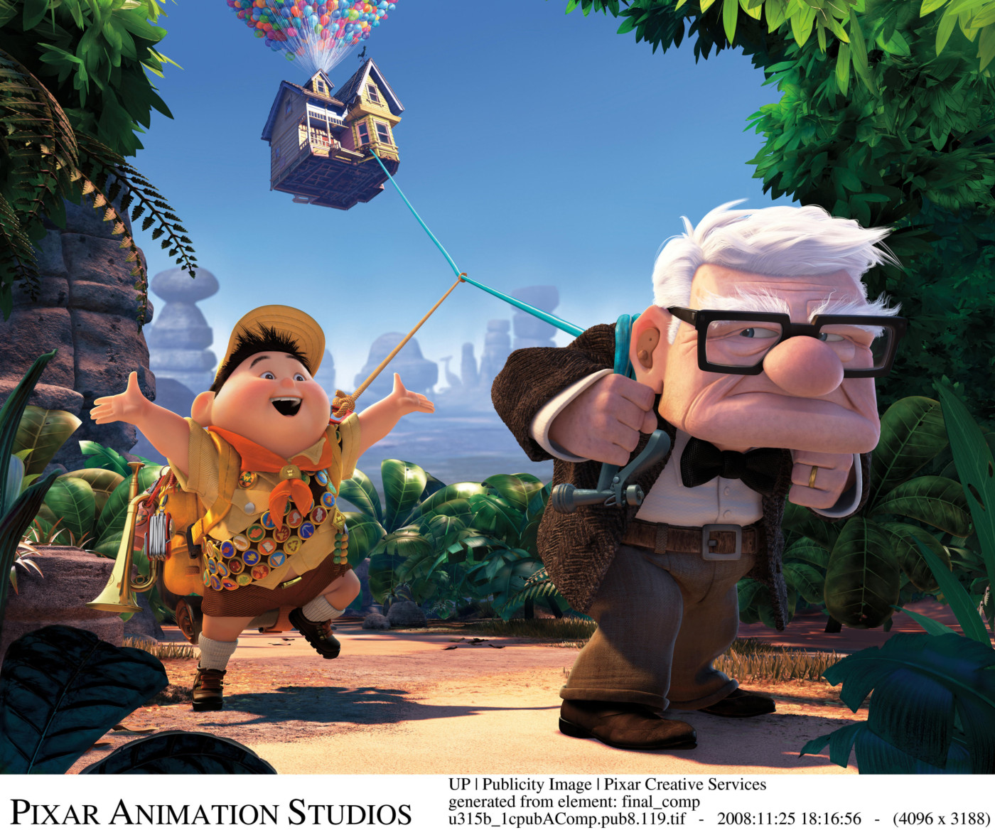 Up Altas Aventuras o jogo e o filme