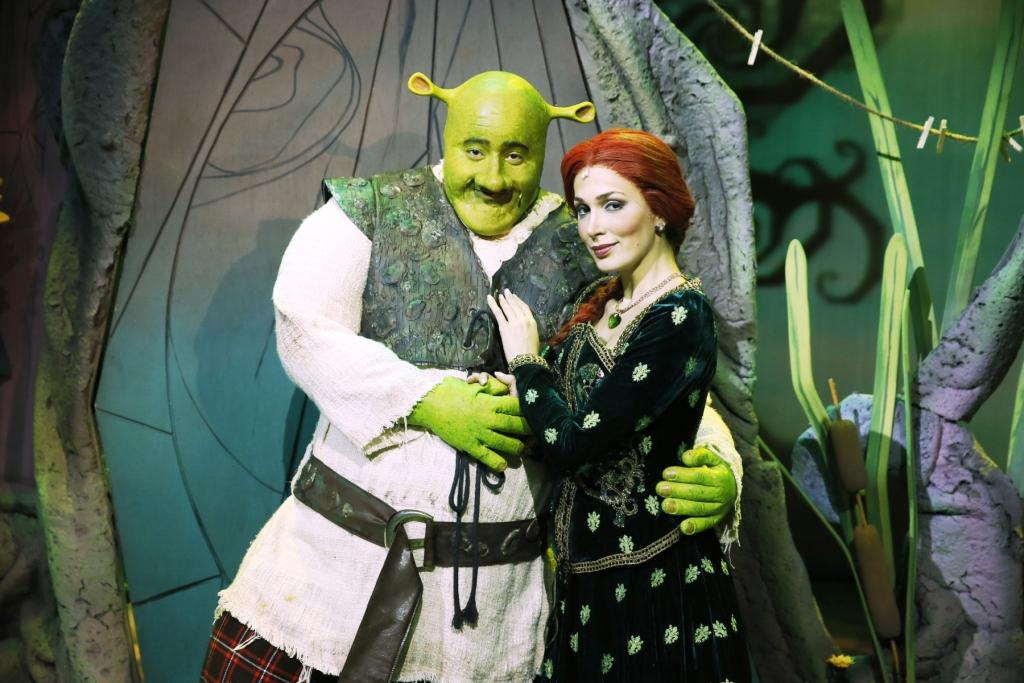 Arte: Shrek - O Musical, em Curitiba