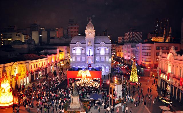 Arte: Natal no Paço da Liberdade 2013 em Curitiba