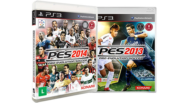 Kit Games - Pro Evolution Soccer 13 + Pro Evolution Soccer 14 - PS3