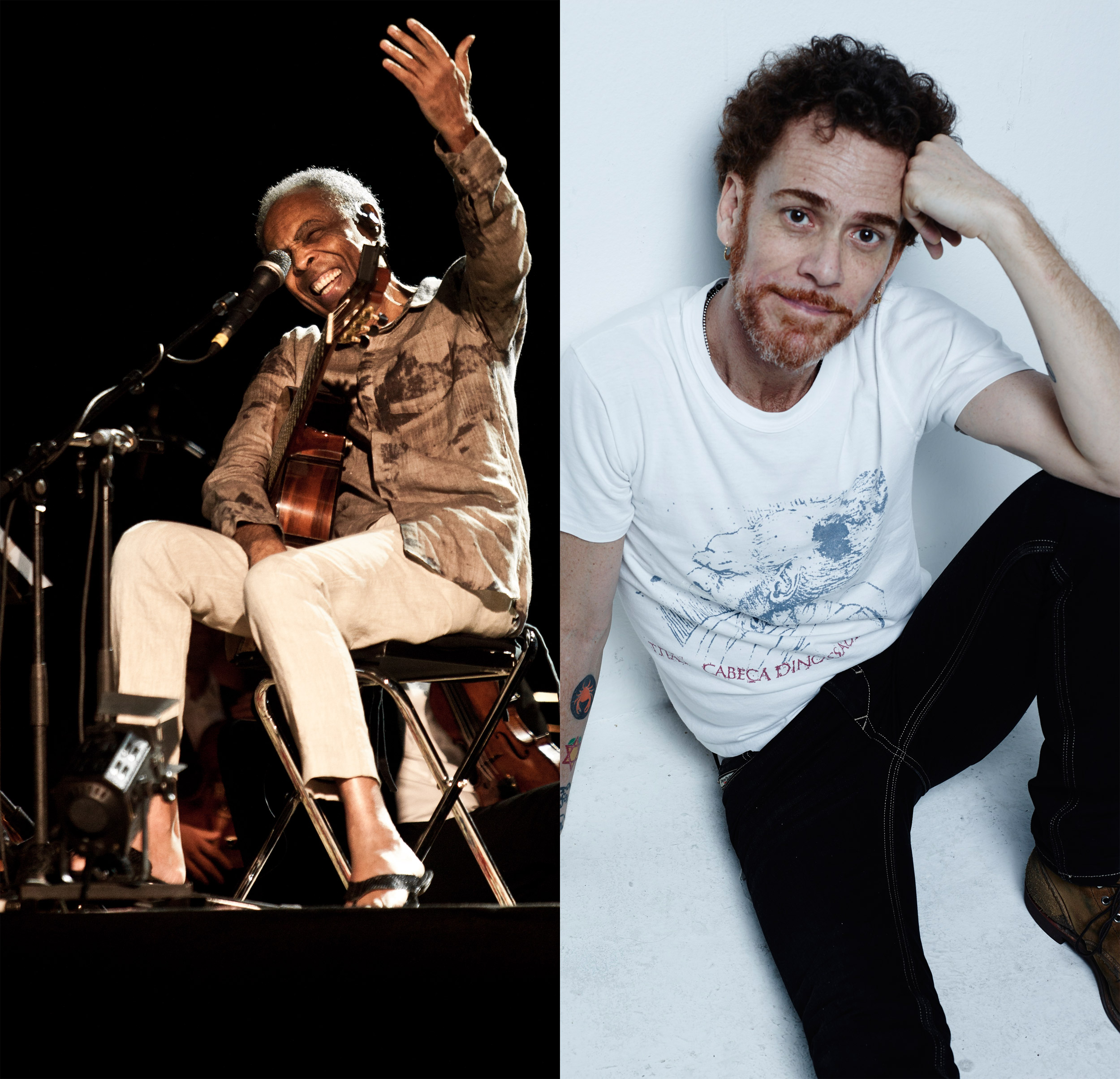 Shows: Gilberto Gil e Nando Reis