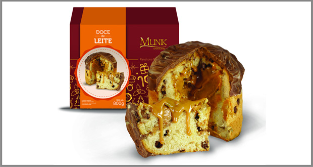 Panettone Doce de Leite, da Munik 