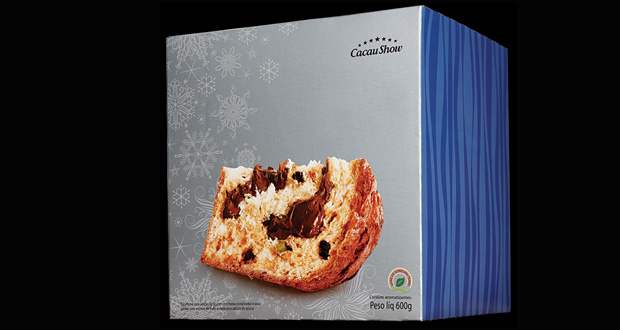 Panettone Trufado Zero Adição de Açúcar, da Cacau Show