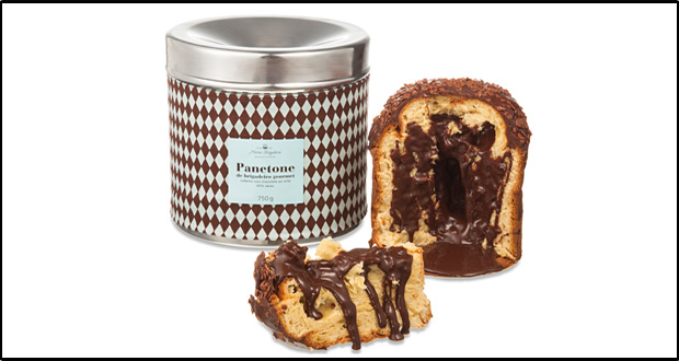 Panettone de brigadeiro gourmet, da Maria Brigadeiro