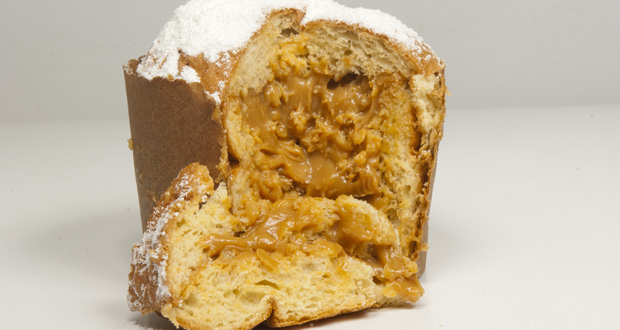 Panettone de bem casado, da Padaria Brasileira