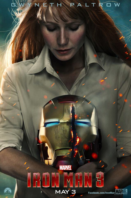 gwyneth paltrow poster homem de ferro 3