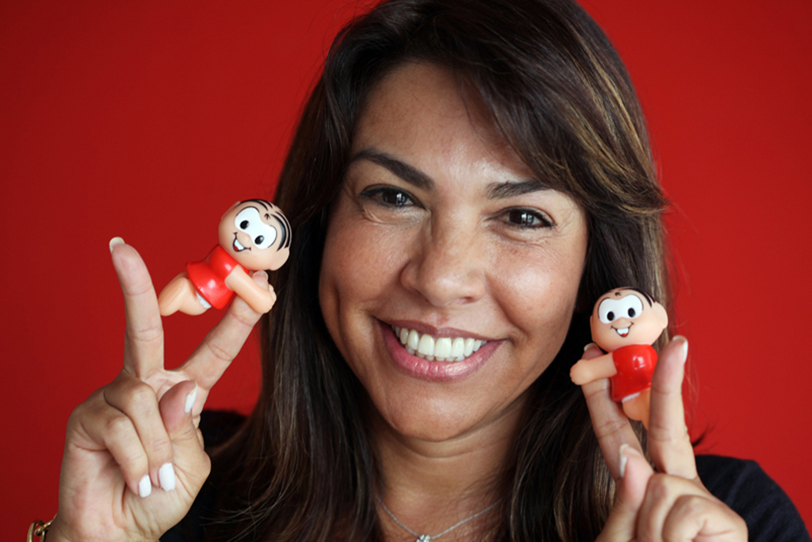 Mônica Sousa fala sobre as semelhanças entre ela e a personagem Mônica
