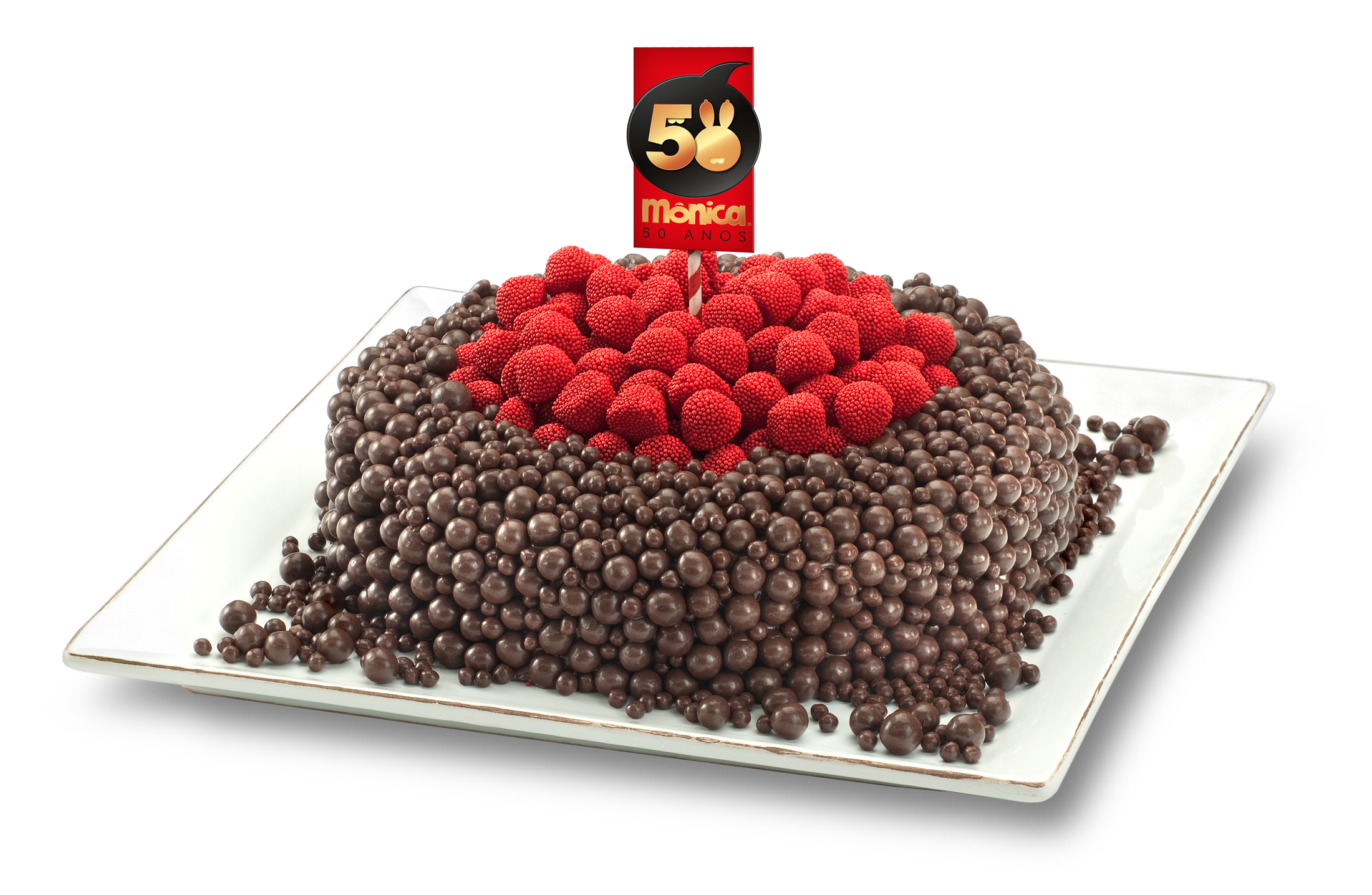 Restaurantes: Mônica ganha bolo especial em seu aniversário de 50 anos