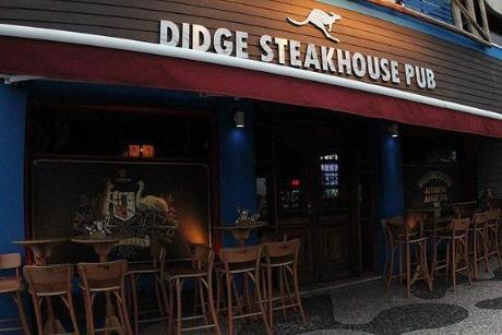 Bares (antigo): Didge Steakhouse Pub