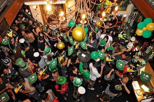 Noite: St. Patrick's Day 2013 em Curitiba