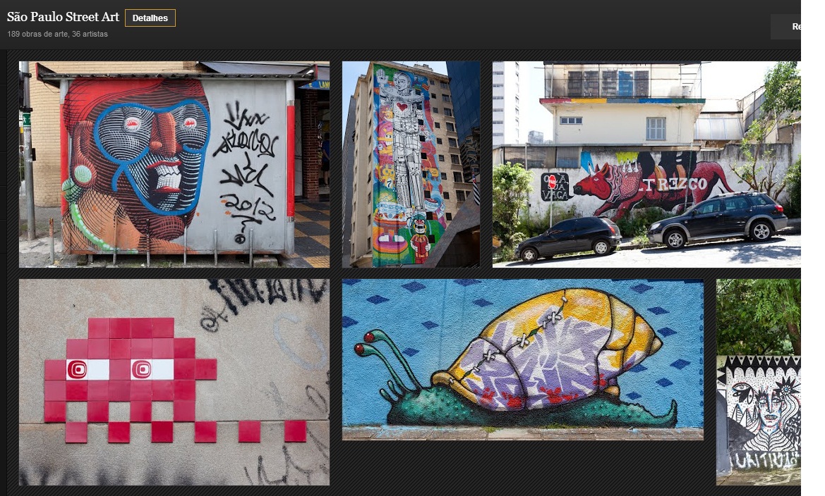 Arte: Google lança galeria online São Paulo Street Art