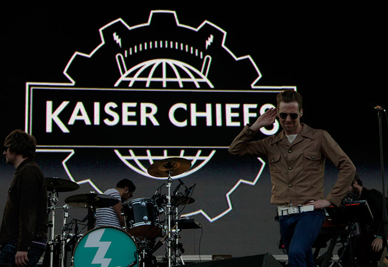 Shows:  Lollapalooza 2013: o show do Kaiser Chiefs é uma (boa) piada