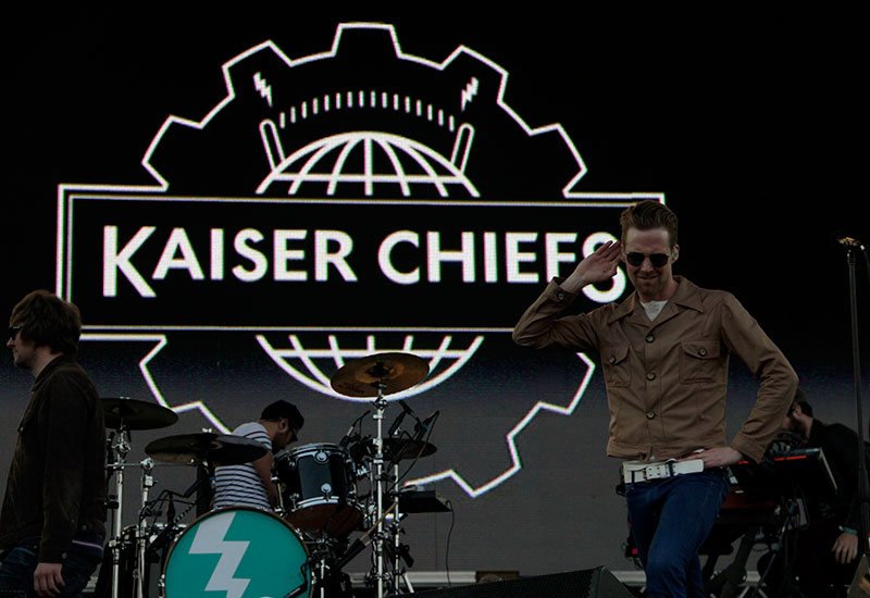 Lollapalooza 2013: o show do Kaiser Chiefs é uma (boa) piada