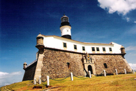 O Forte Santo Antonio da Barra é considerado o primeiro do Brasil. Foto: Divulgação