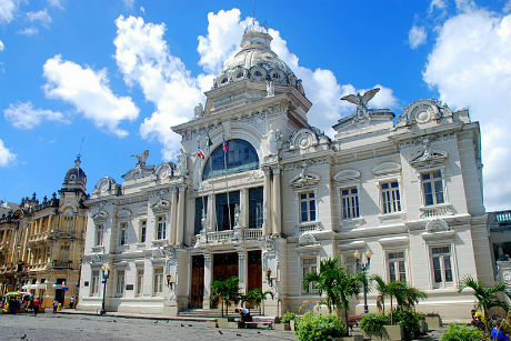 O Palácio Rio Branco é uma das construções mais belas de Salvador. Foto: Reprodução