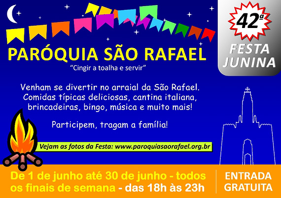 Festa Junina da Paróquia São Rafael