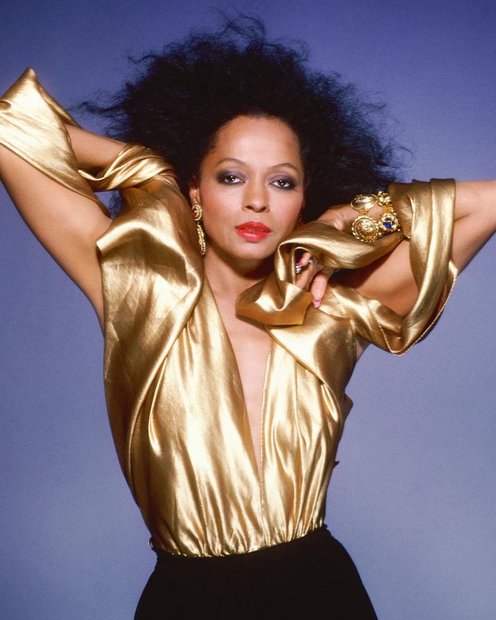 Arte: Diana Ross em Curitiba