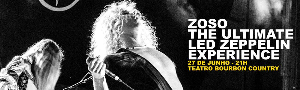 Arte: ZOSO - The Ultimate Led Zeppelin Experience em Porto Alegre