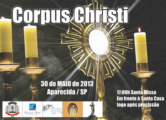 Corpus Christi em Aparecida do Norte 2013