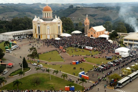 Igreja de Nossa Senhora do Caravaggio em Farroupilha