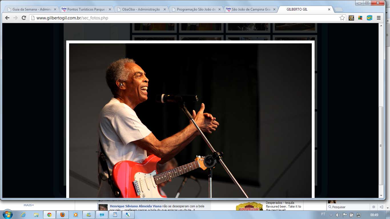 São João de Campina Grande 2013: Gilberto Gil