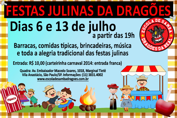 Festa Julina da Dragões