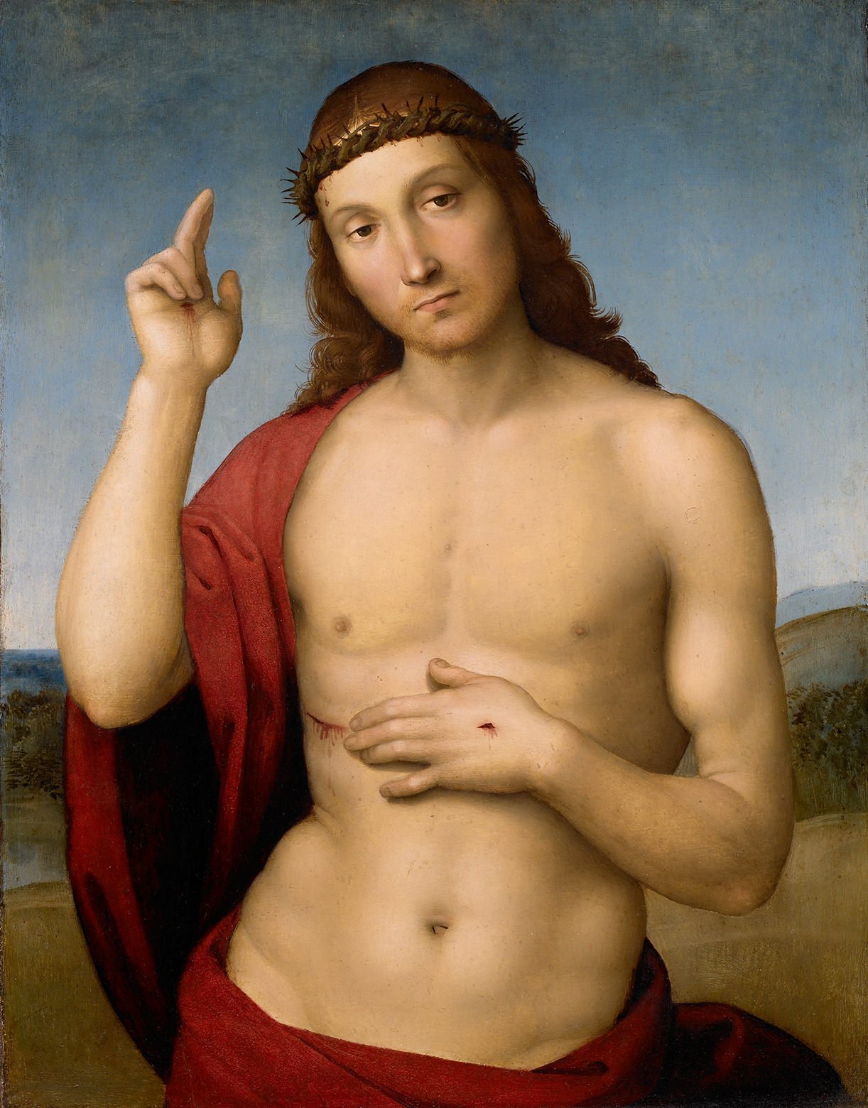 Cristo Abençoando (1506), de Rafael