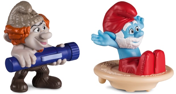 McLanche Feliz traz bonecos de Os Smurfs 2 a partir de 31 de julho