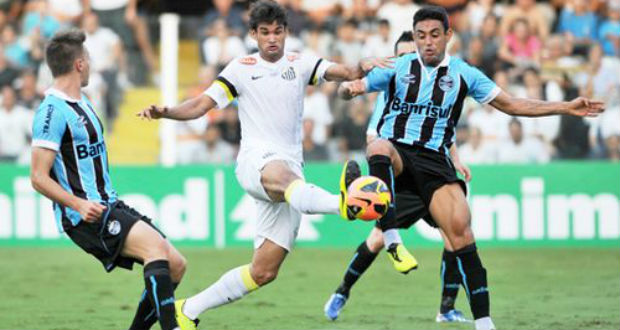 Santos x Grêmio, pela Copa do Brasil 2013