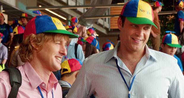 Owen Wilson e Vince Vaughn em cena de Os Estagiários