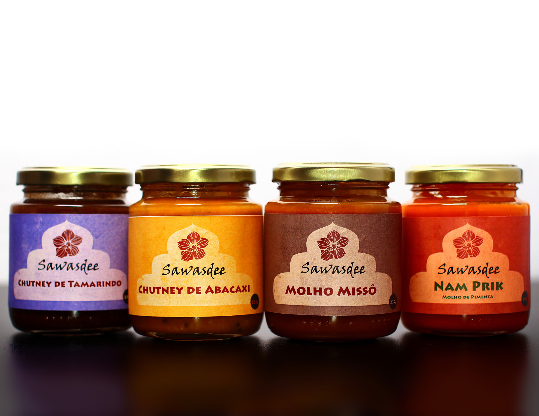 Linha de Molhos Sawasdee Gourmet