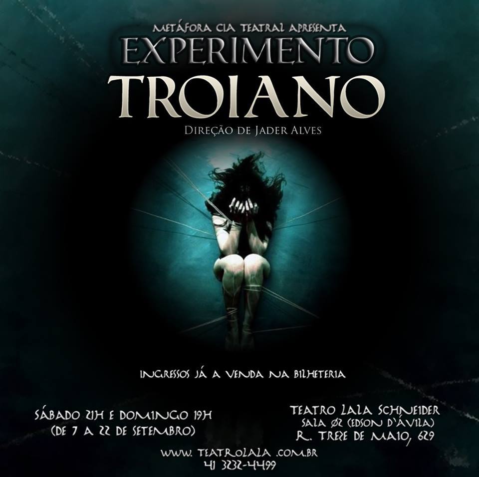 Arte: Espetáculo Experimento Troiano em Curitiba