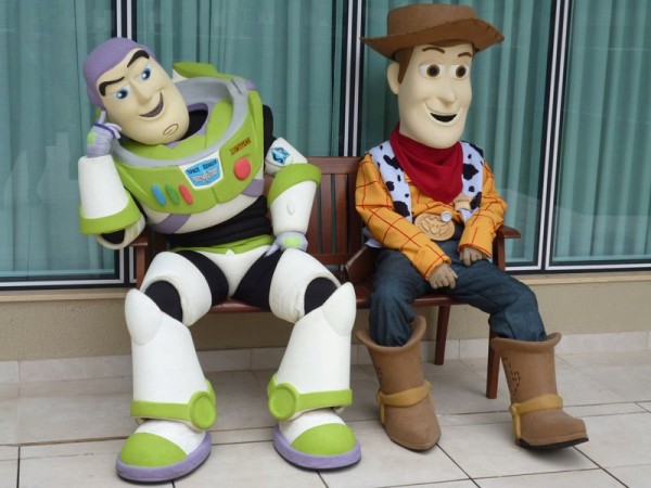 Arte: Toy Story no teatro, em Curitiba