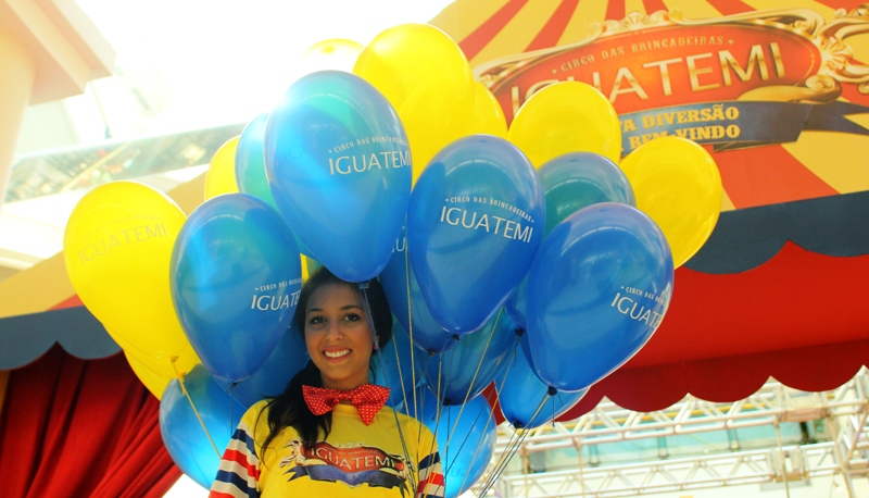 Compras: Circo das Brincadeiras no shopping Iguatemi, em Porto Alegre