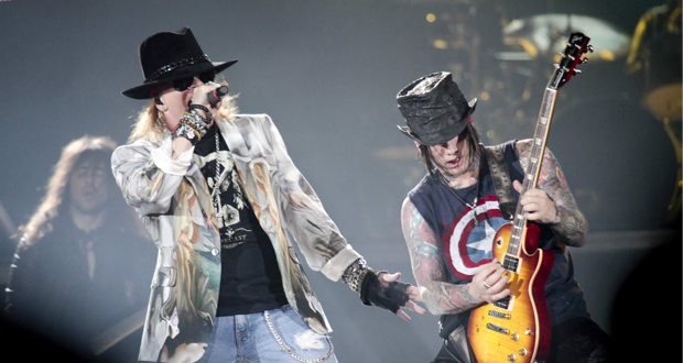 Shows: Guns N' Roses confirma shows no Brasil em 2014