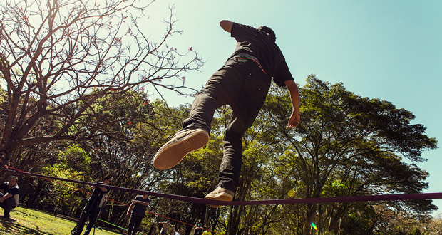 Viagens: Onde (e como) praticar Slackline em São Paulo