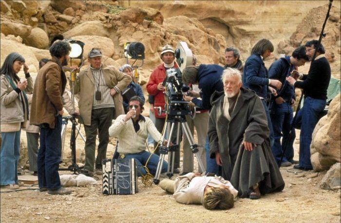 Cinema: Veja imagens raras dos bastidores de Star Wars